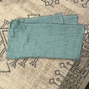 Free people Sun washed scarf in turquoise